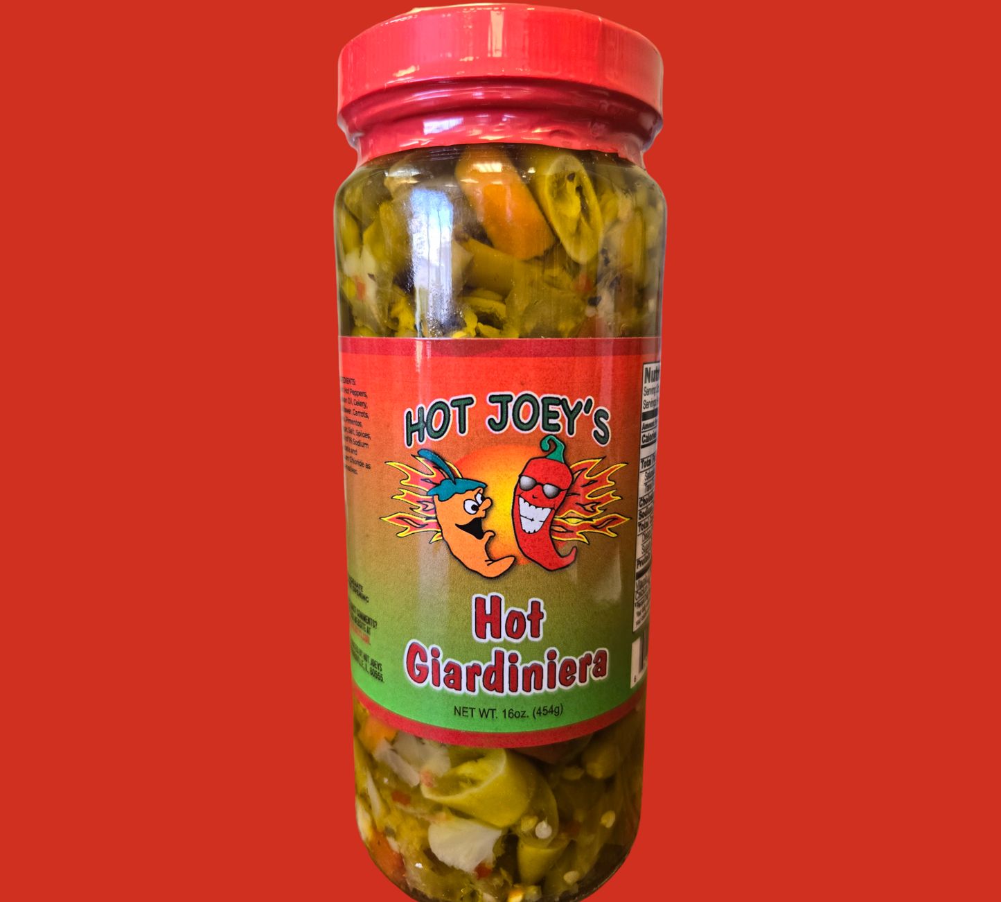 32oz Hot Giardiniera