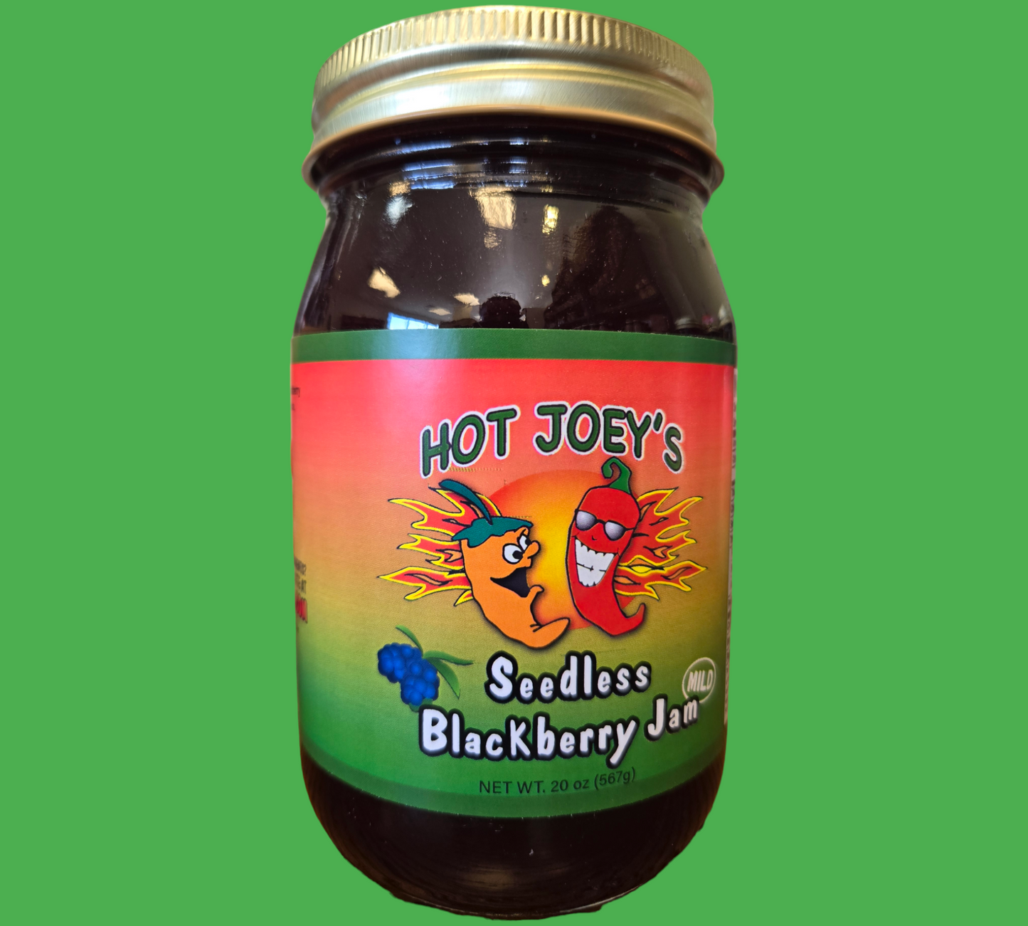 Mild Seedless Blackberry Jam