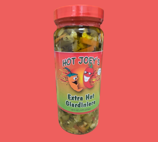 Extra Hot Giardiniera 16oz.