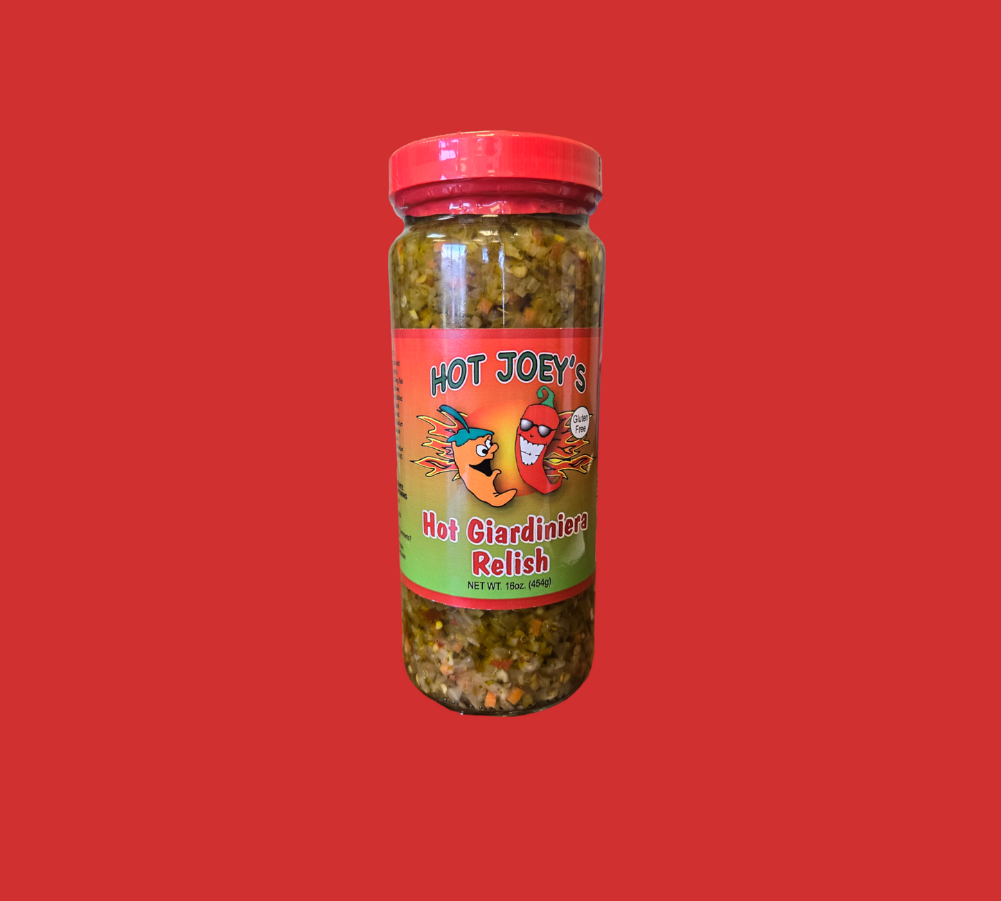 Hot Giardiniera Relish 16oz.
