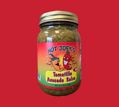 Spicy Tomatillo Avocado Salsa