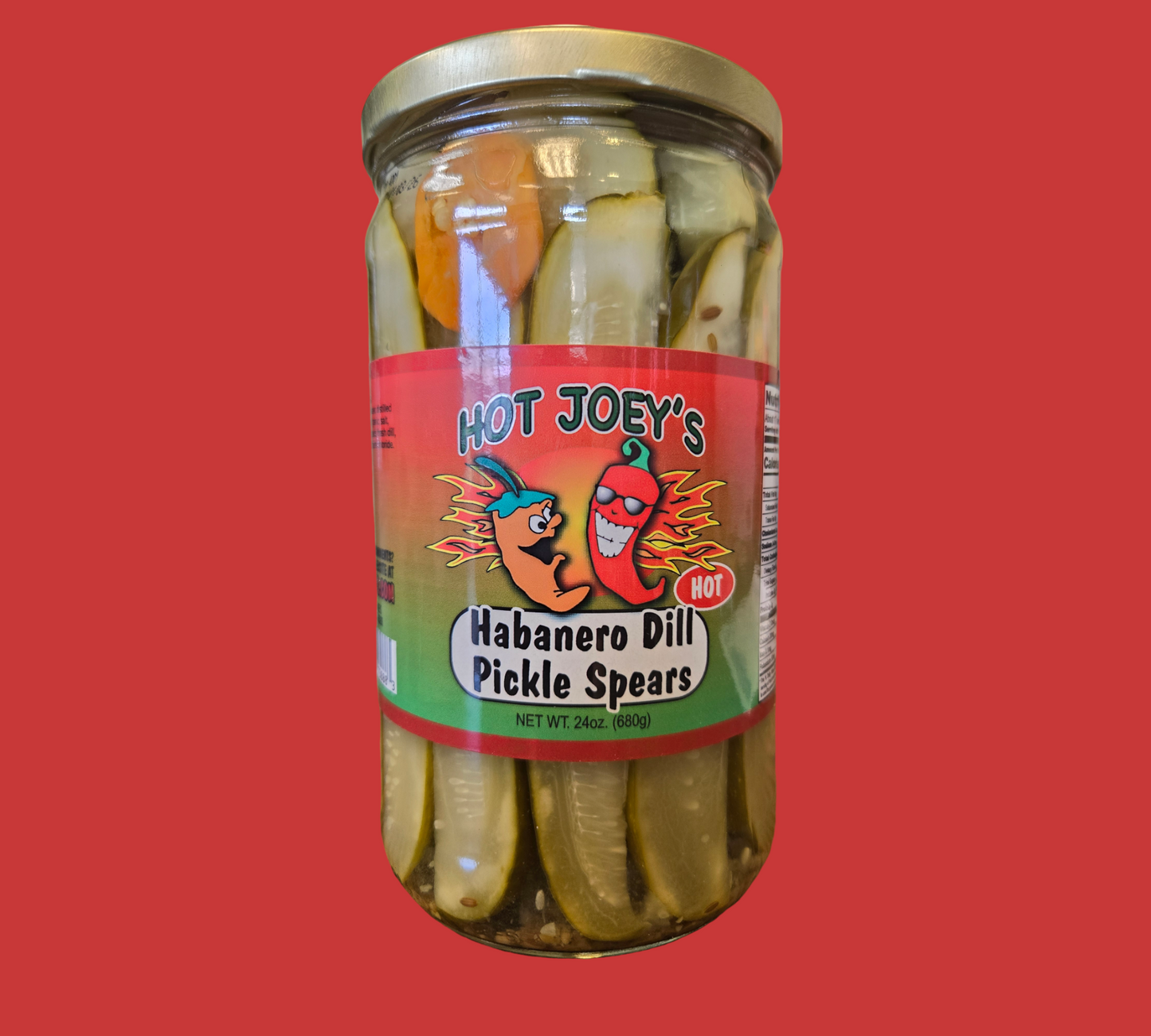 Habanero Dill Pickle Spears