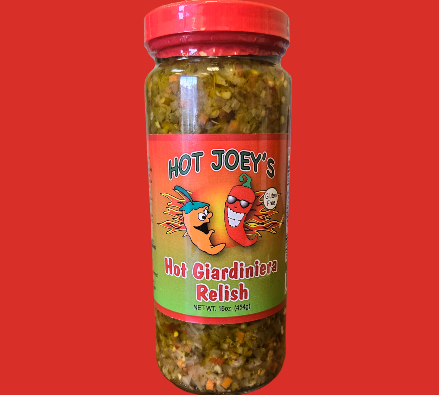 Hot Giardiniera Relish 16oz.