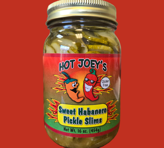 Sweet Habanero Pickle Slims 16 oz
