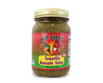Spicy Tomatillo Avocado Salsa